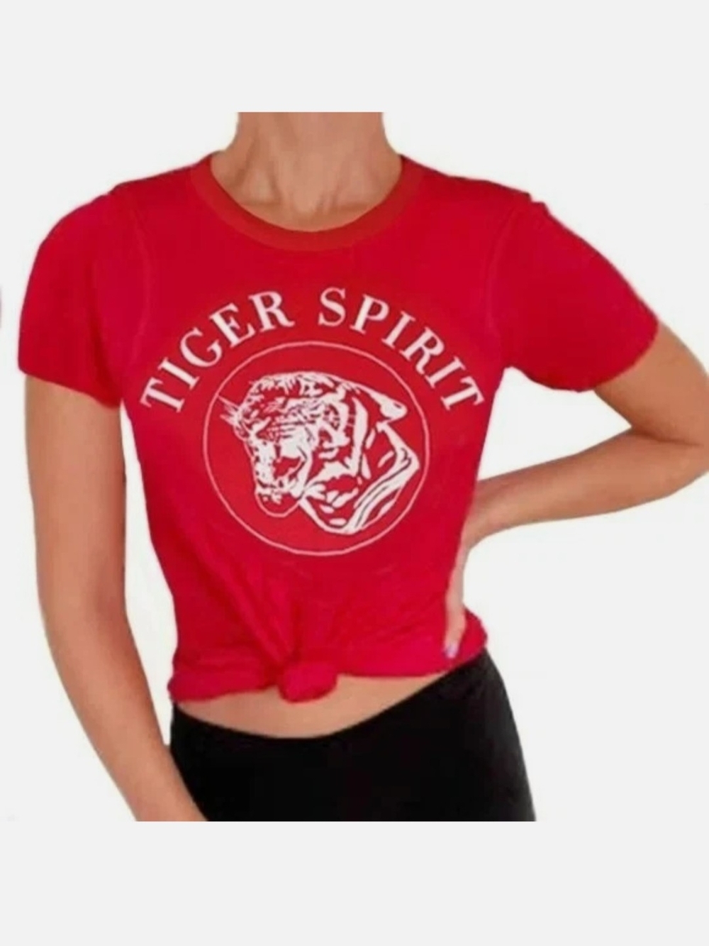 Chaser Red Tiger Spirit Graphic Short Sleeve Tee